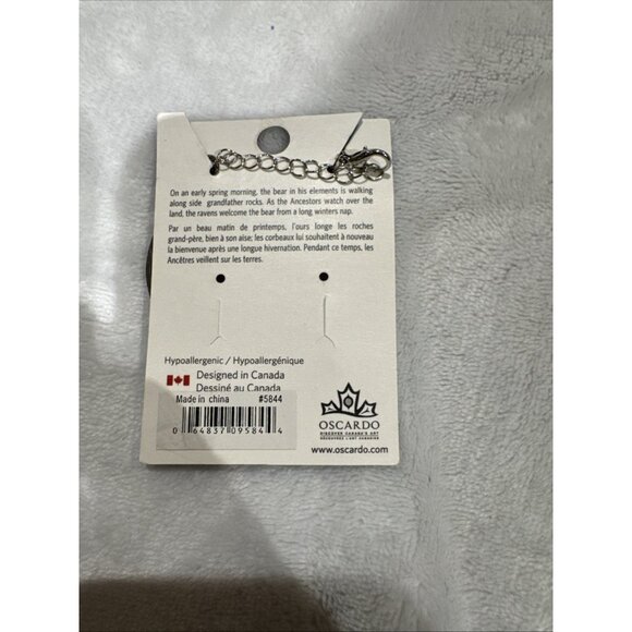 New The Bear Bracelet by John Rombough Native Canadian Aboriginal Style Artist - Picture 2 of 2